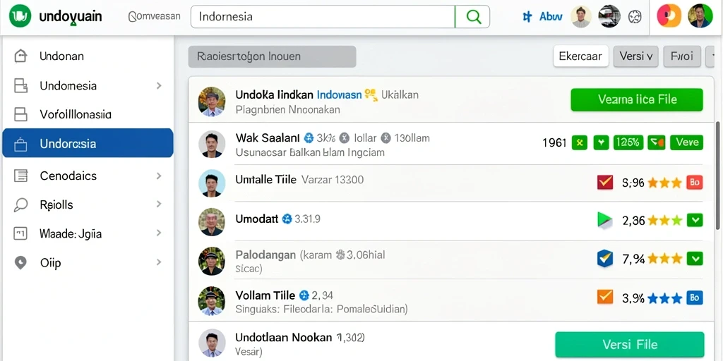 Tampilan antarmuka yang intuitif dan user-friendly.