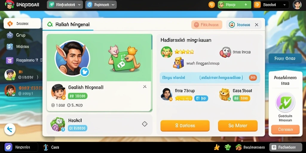Tampilan antarmuka yang menarik dan mudah digunakan.