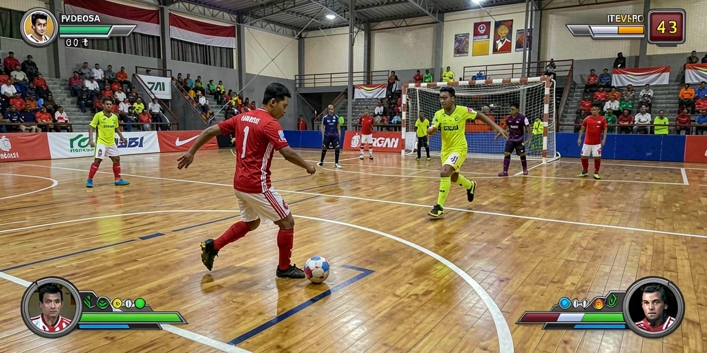 Tampilan awal permainan yang menarik dan memikat.