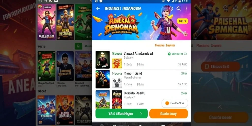 Tampilan antarmuka yang intuitif dan menarik.