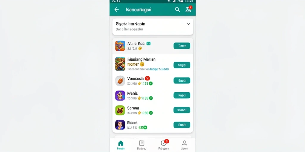 Tangkapan layar menunjukkan antarmuka pengguna yang menarik.