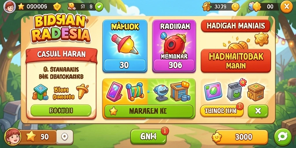 Tampilan antarmuka yang menarik dan mudah dipahami.