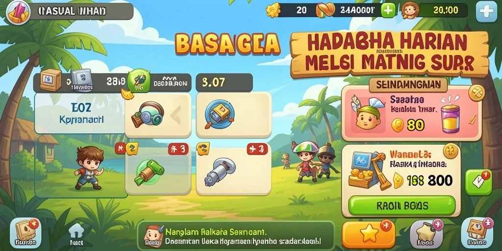 Tampilan antarmuka yang menarik dan mudah digunakan.