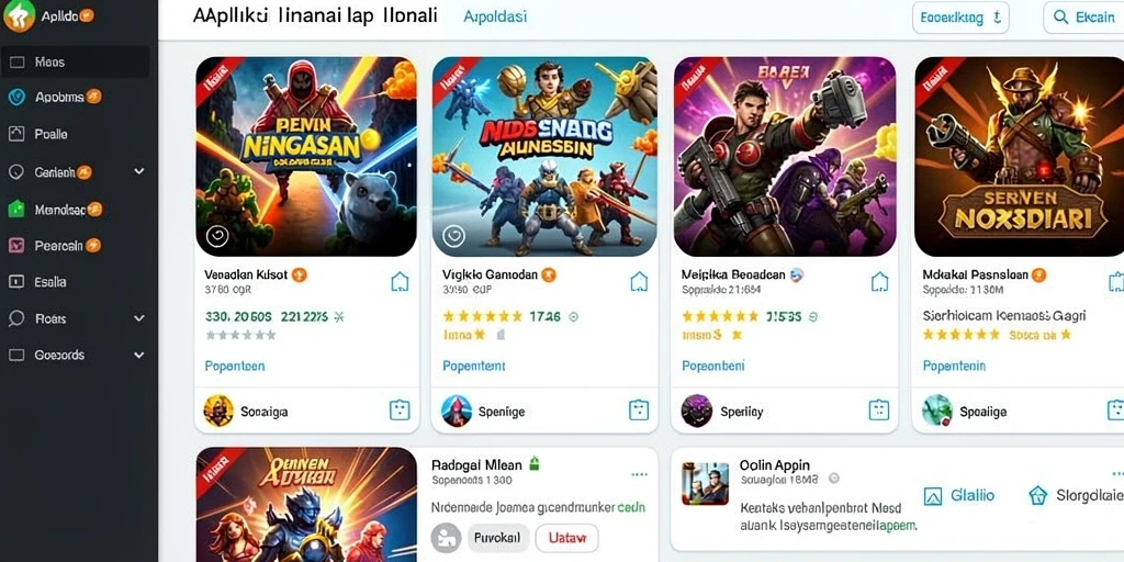 Gambar aksi karakter dalam petualangan seru.