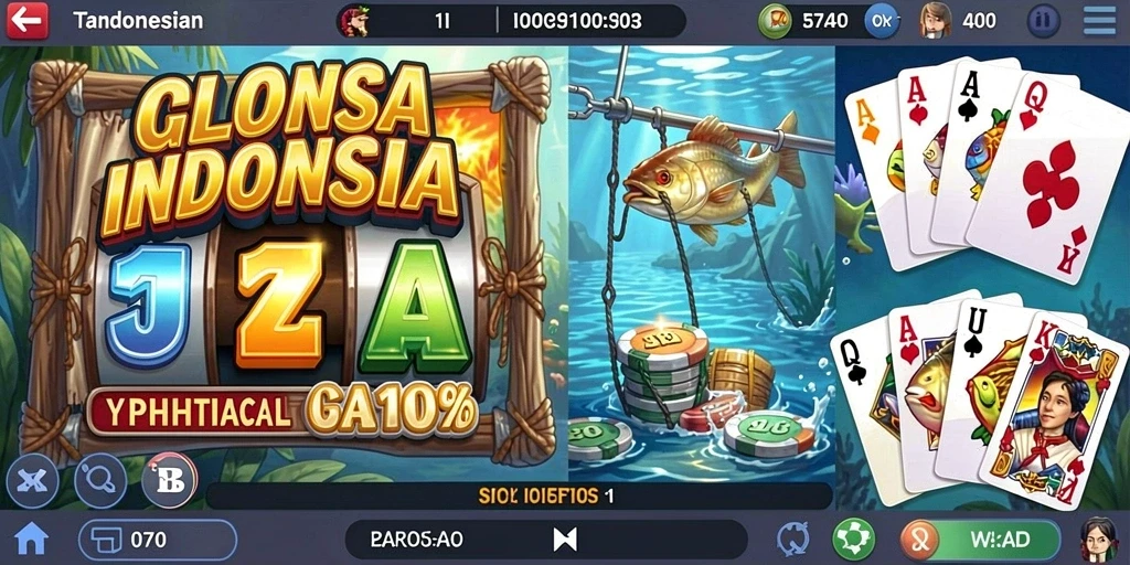 Tampilan utama game MILO4D yang menarik.
