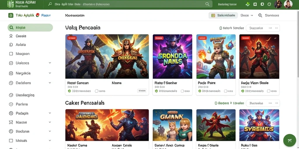 Tampilan antarmuka yang user-friendly dan menarik.