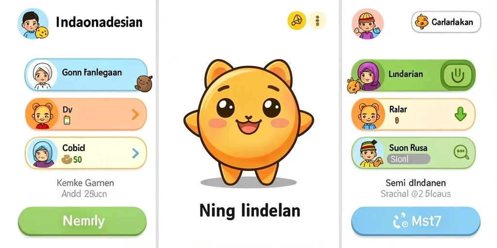Tangkapan layar menampilkan aksi seru di dalam game.