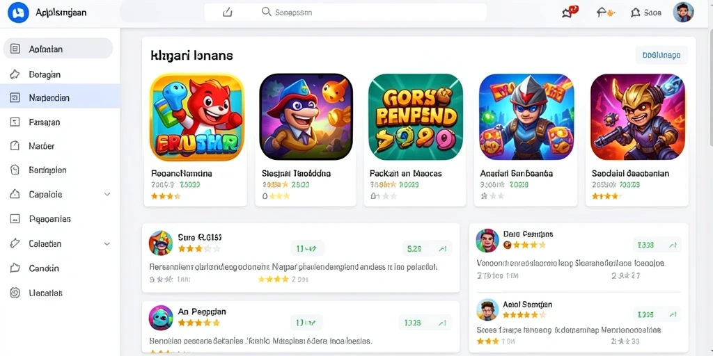 Tampilan antarmuka yang ramah pengguna dan menarik.