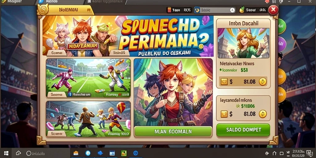 Antarmuka pengguna yang bersih dan menarik.