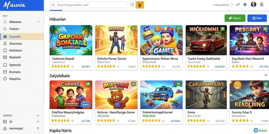 Tampilan antarmuka yang user-friendly dan menarik.