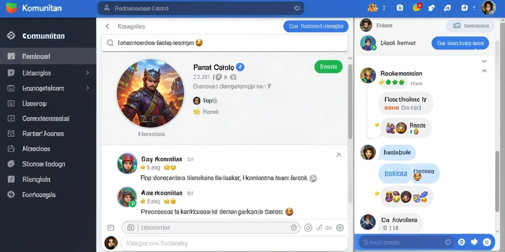 Tangkapan layar menunjukkan antarmuka permainan yang menarik.