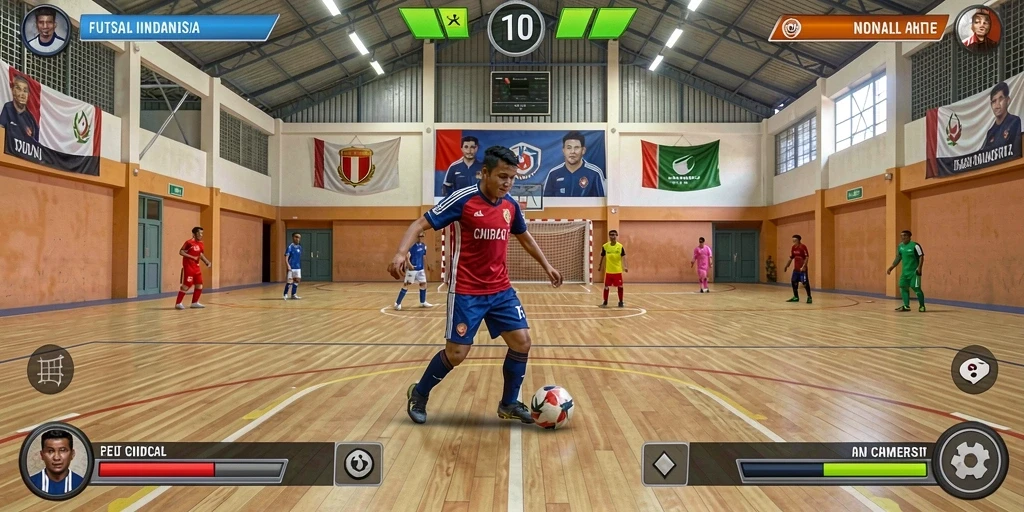 Tampilan awal permainan RATUDEWI yang menarik.