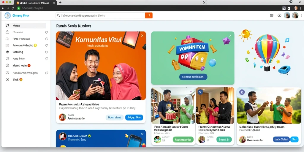 Tampilan antarmuka yang user-friendly.