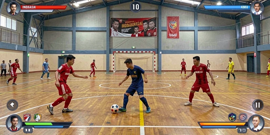 Tampilan antarmuka yang modern dan menarik.