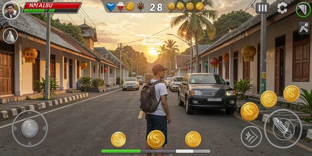 Tampilan antarmuka yang intuitif dan menarik.