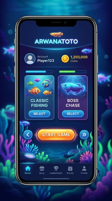 Cuplikan layar menu unduhan arwanatoto untuk perangkat Android